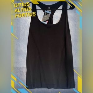 NWT Member’s Mark Black Seamless Active Tank Top Size L